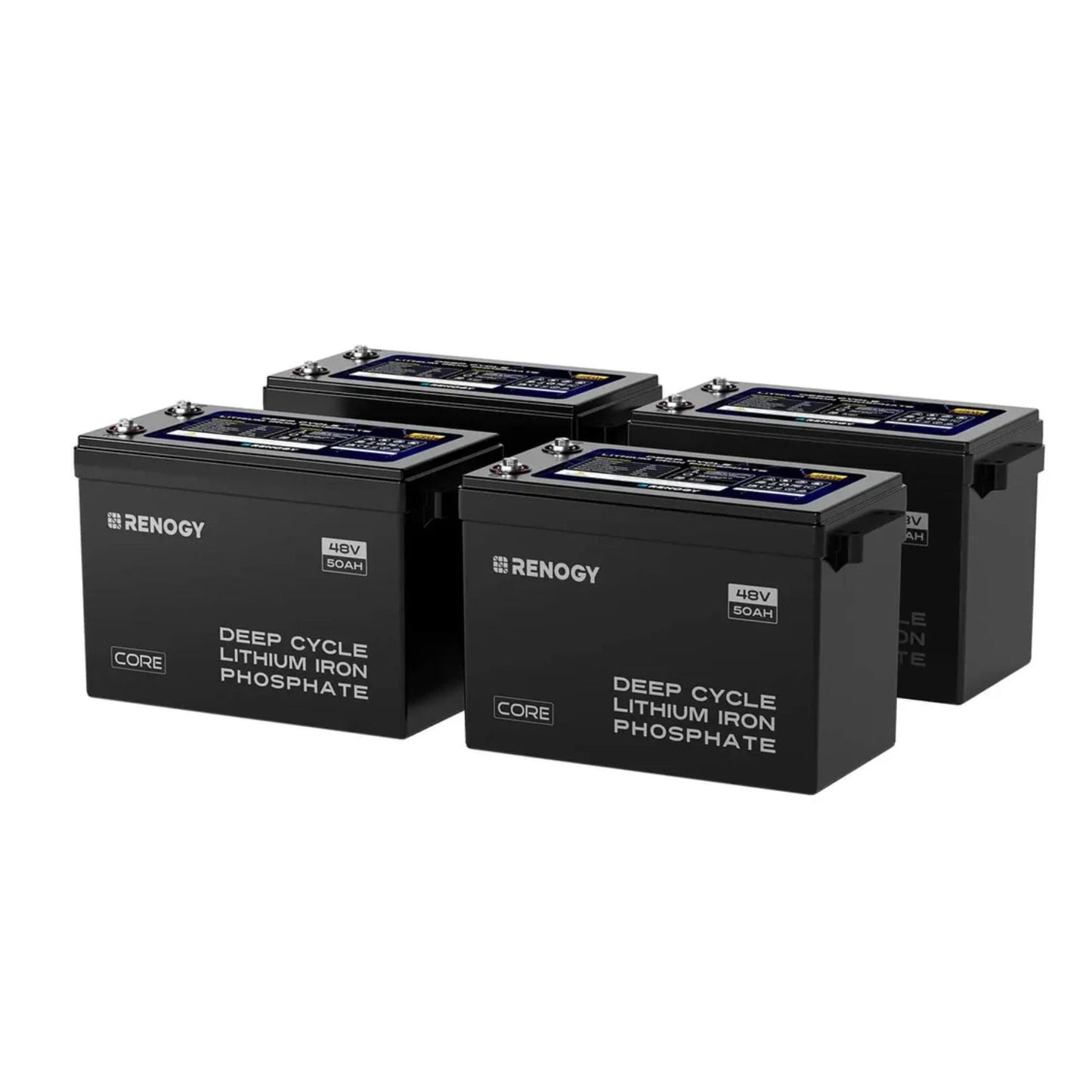 Renogy CORE Series 48V 50Ah Self-Heating Smart Lithium Iron Phosphate Battery