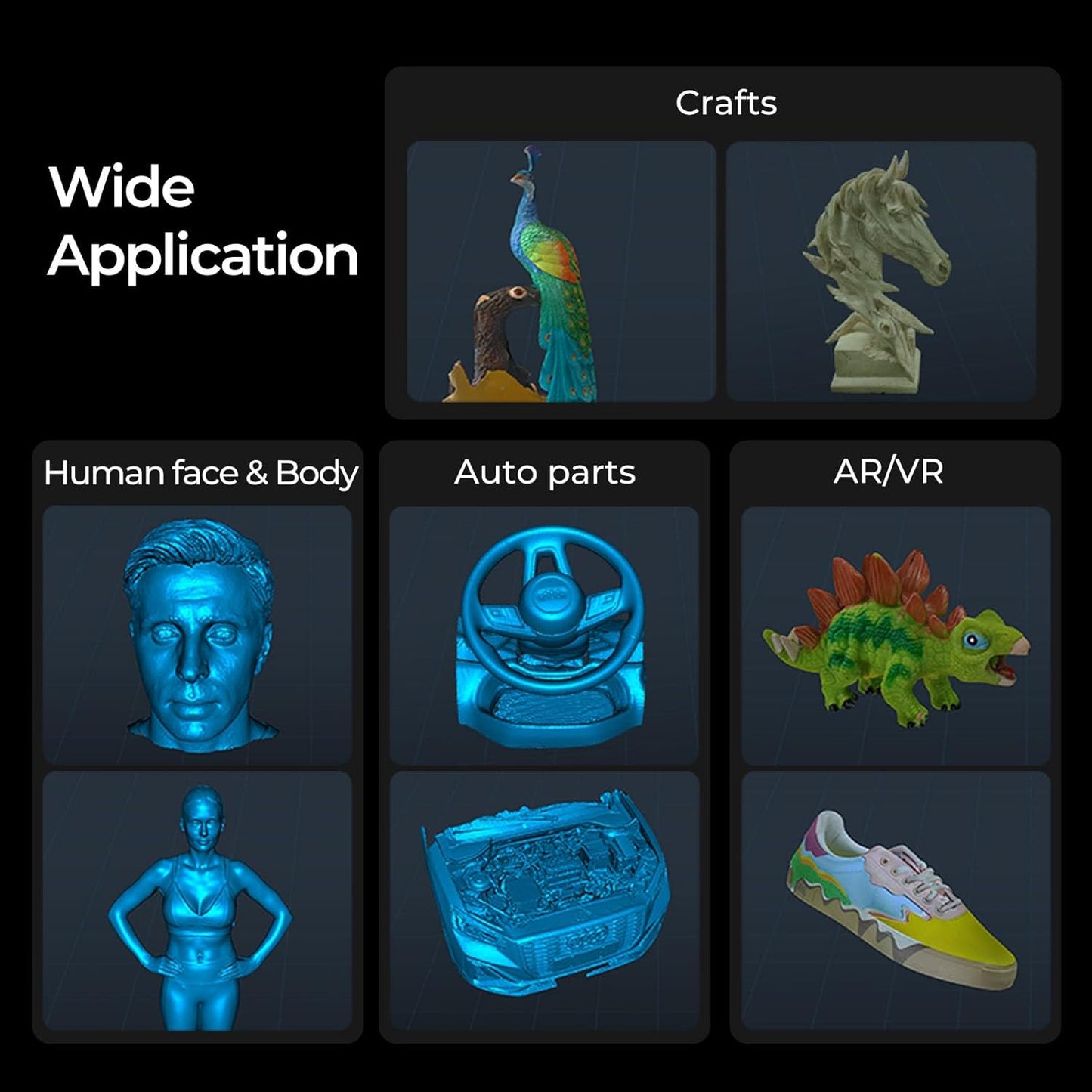 Creality 3D Scanner CR-Scan Ferret Pro for 3D Printing