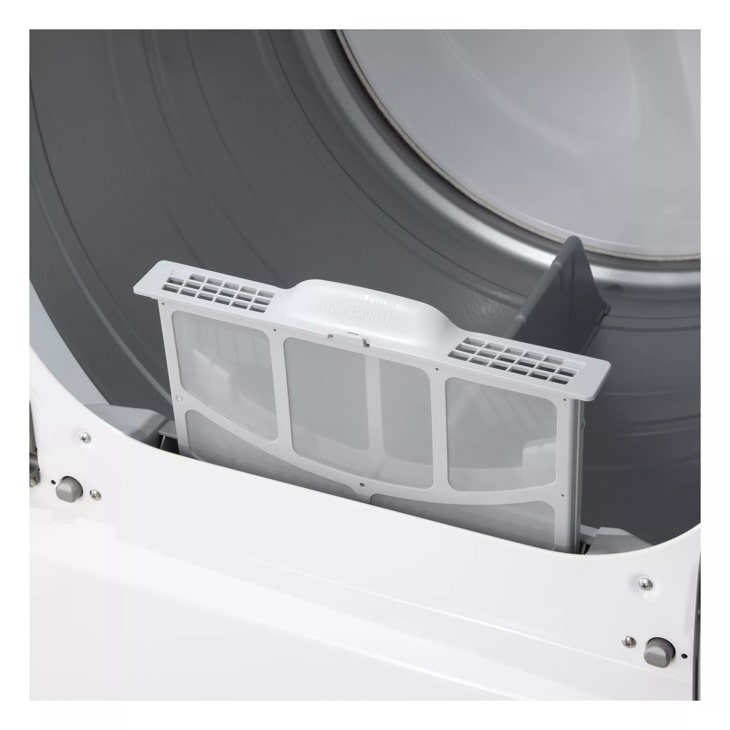 7.3 cu. ft. Ultra Large Capacity Rear Control Electric Dryer with LG EasyLoad™ Door and AI Sensing