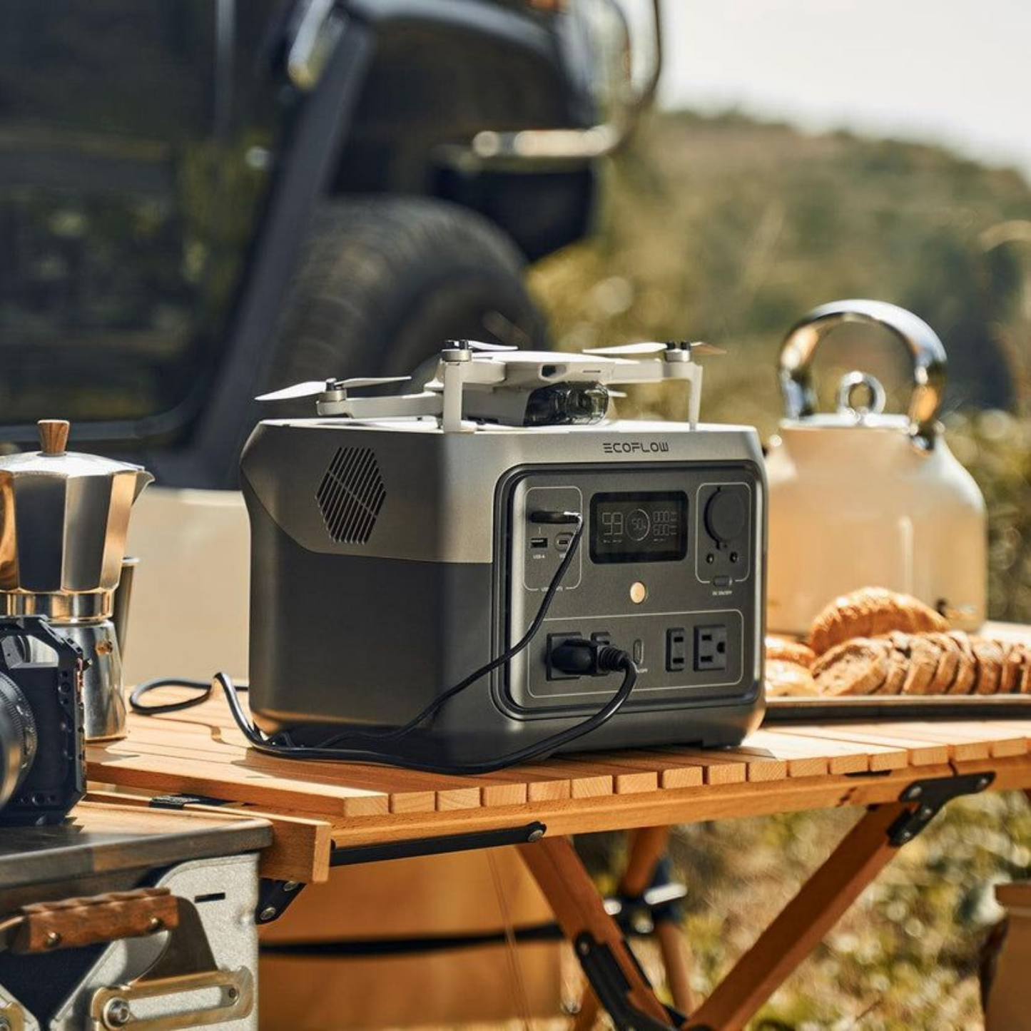 EcoFlow RIVER 2 Max 500 Portable Power Station | 499Wh | 500W | 220W Solar Input