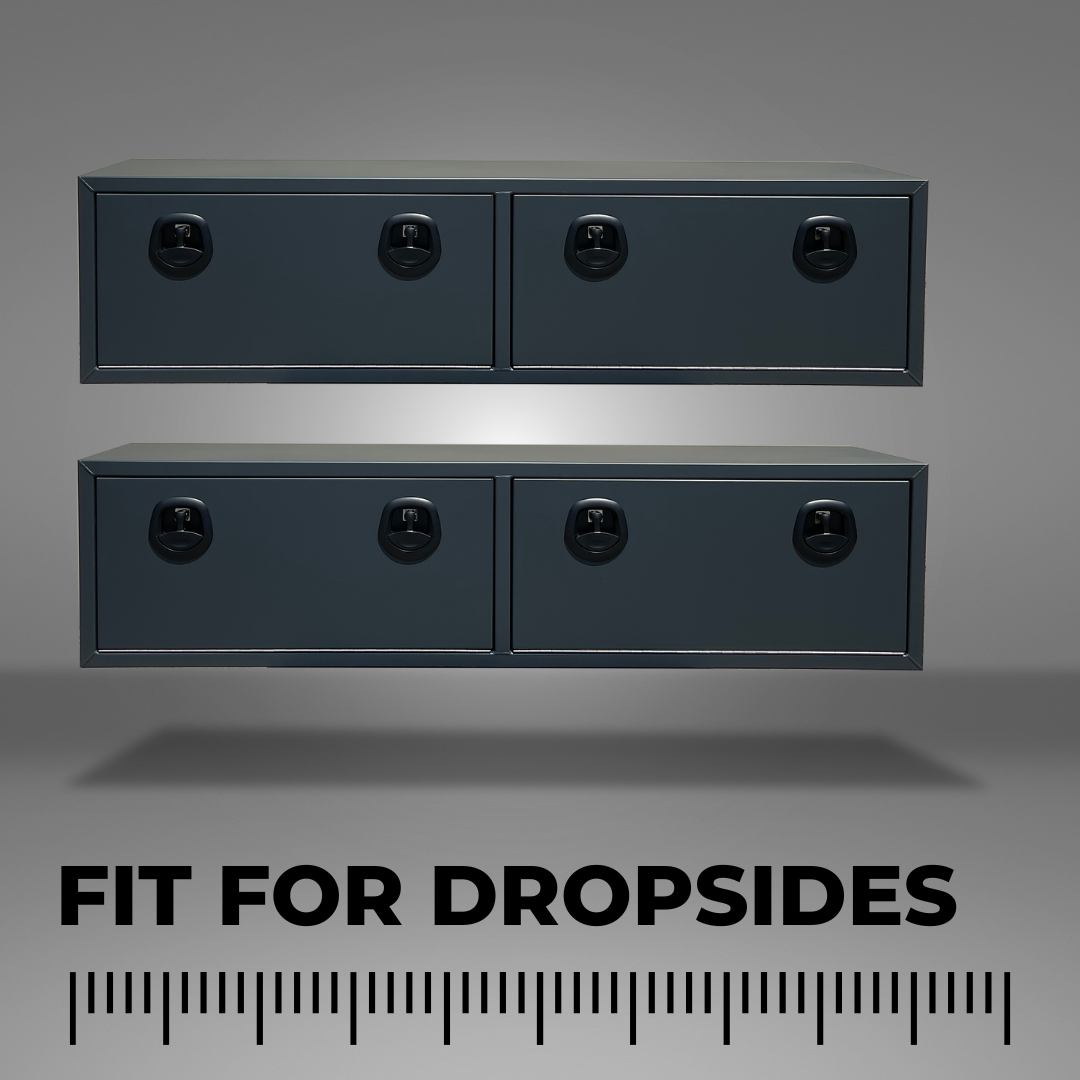Tool Box Set of 2 For Mid-Size Long Bed