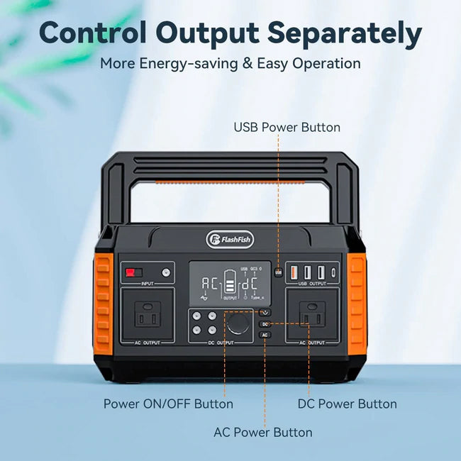 Flashfish P60 Portable Power Station