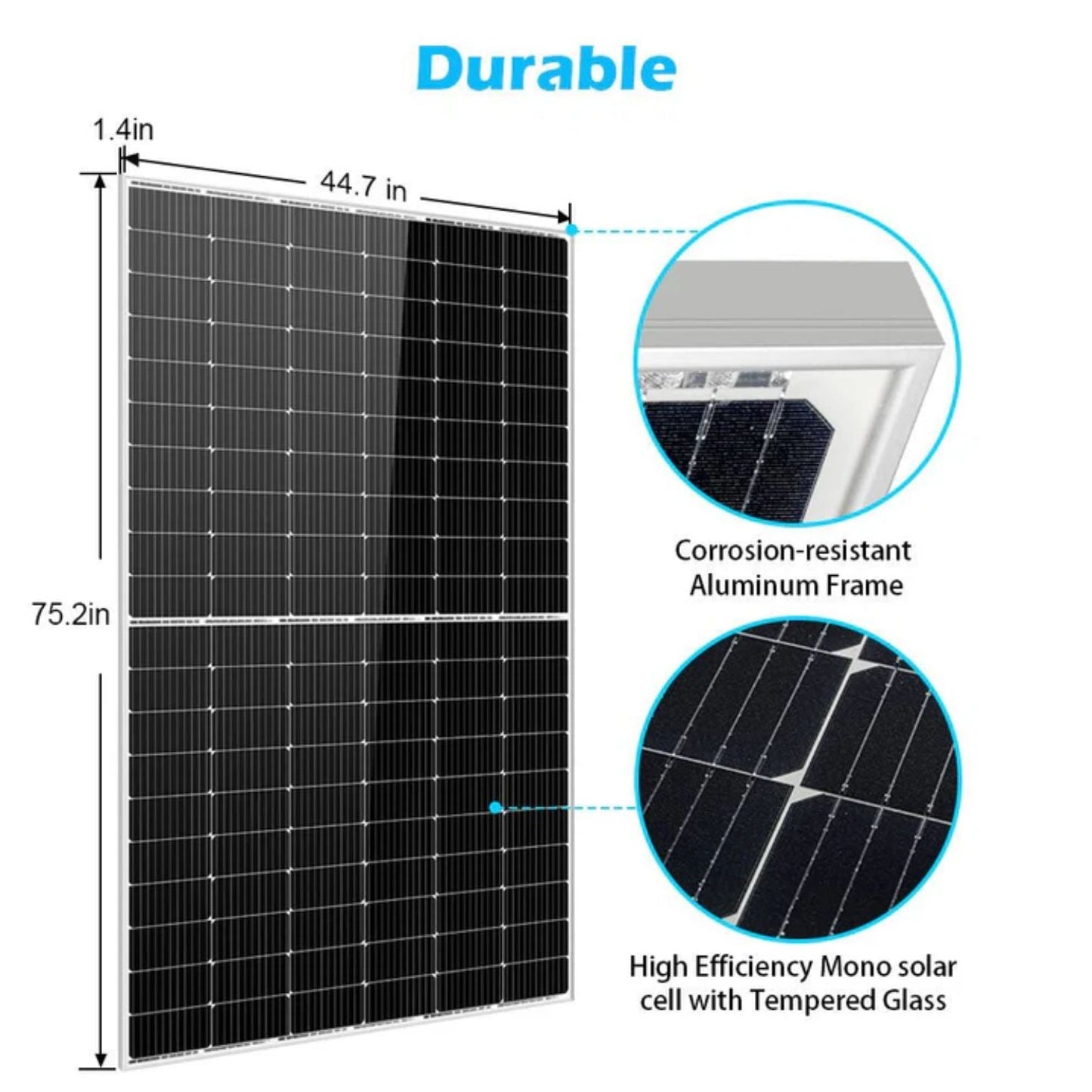 SunGold Power 450 Watt Monorystalline PERC Solar Panels | 32 Panels