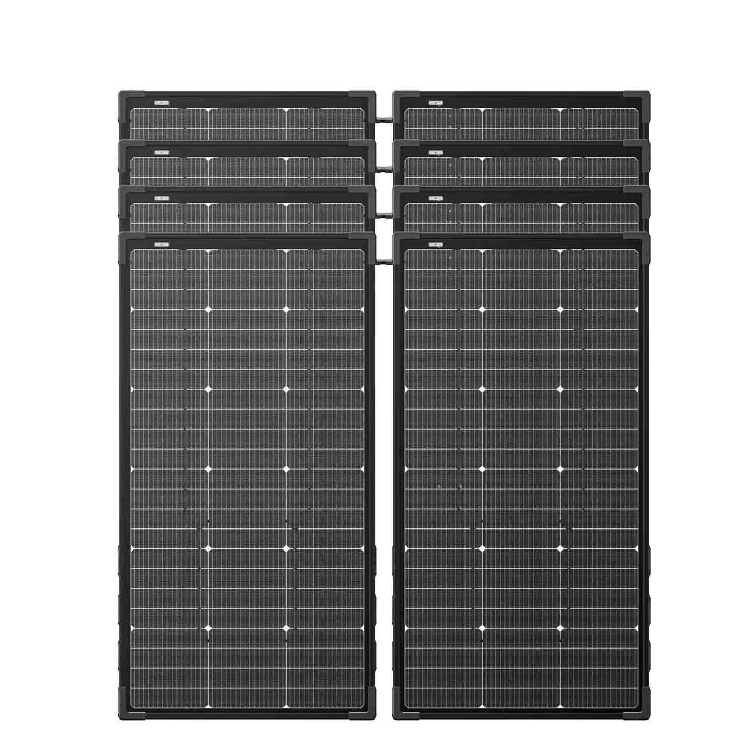 EcoFlow 125W Bifacial Modular Solar Panel | 2-Pack