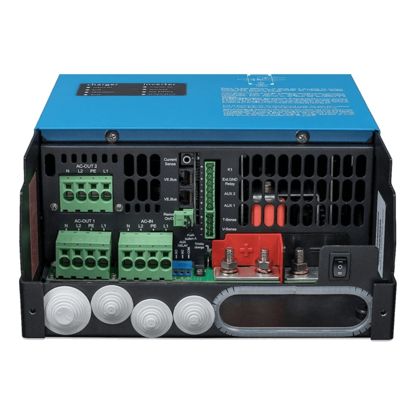 Victron 12V MultiPlus-II 120V 2.4k Inverter | 120A Battery Charger | UL458