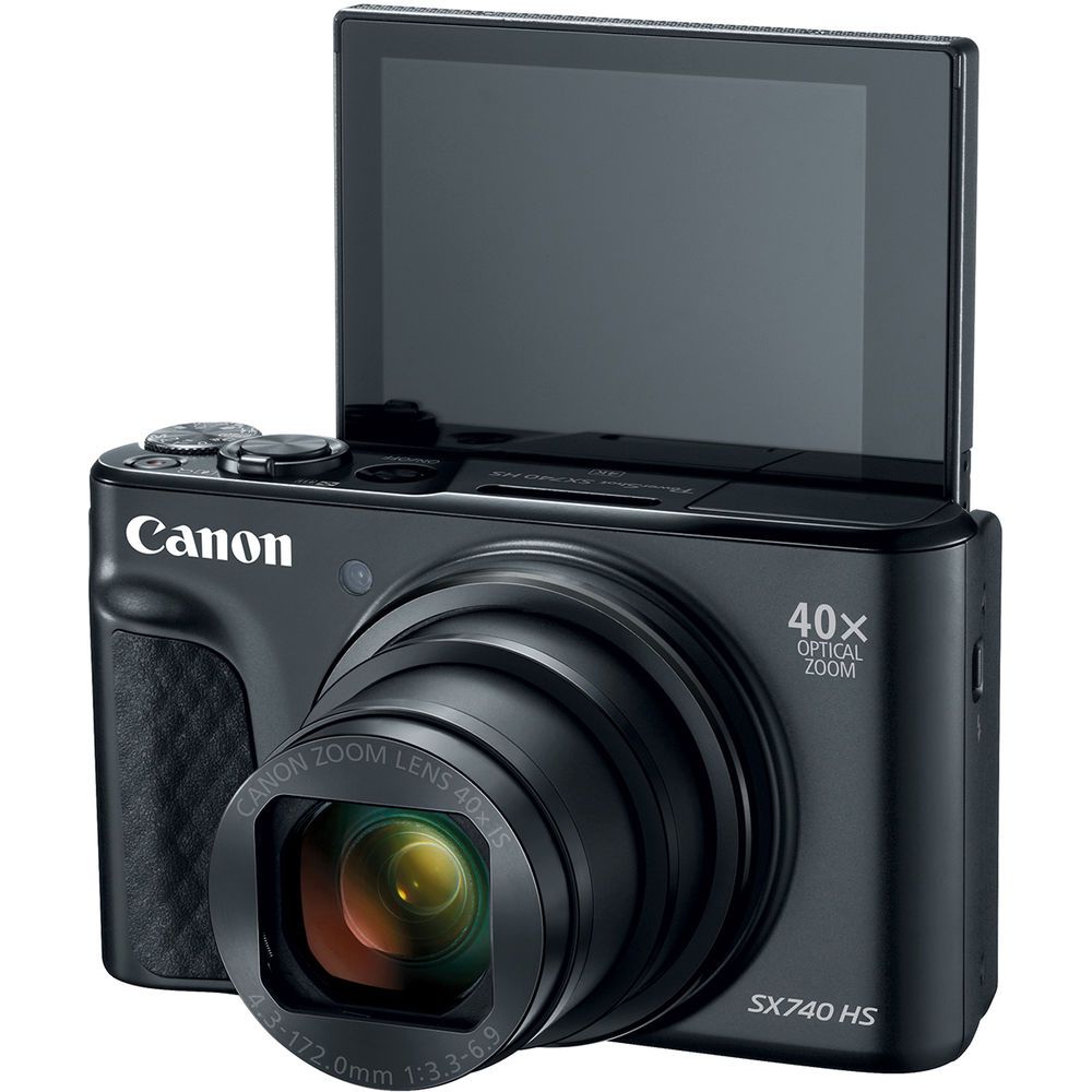 Canon PowerShot SX740 HS Digital Camera-Black
