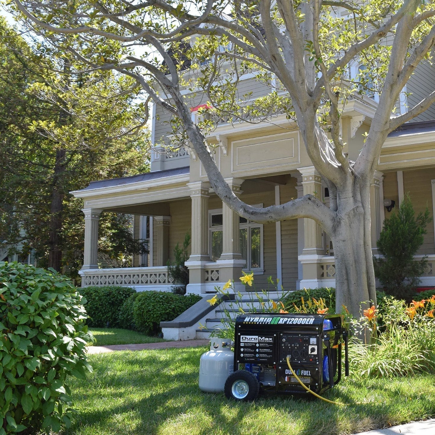 DuroMax XP12000EH Dual Fuel 9975W/12000W Portable Generator