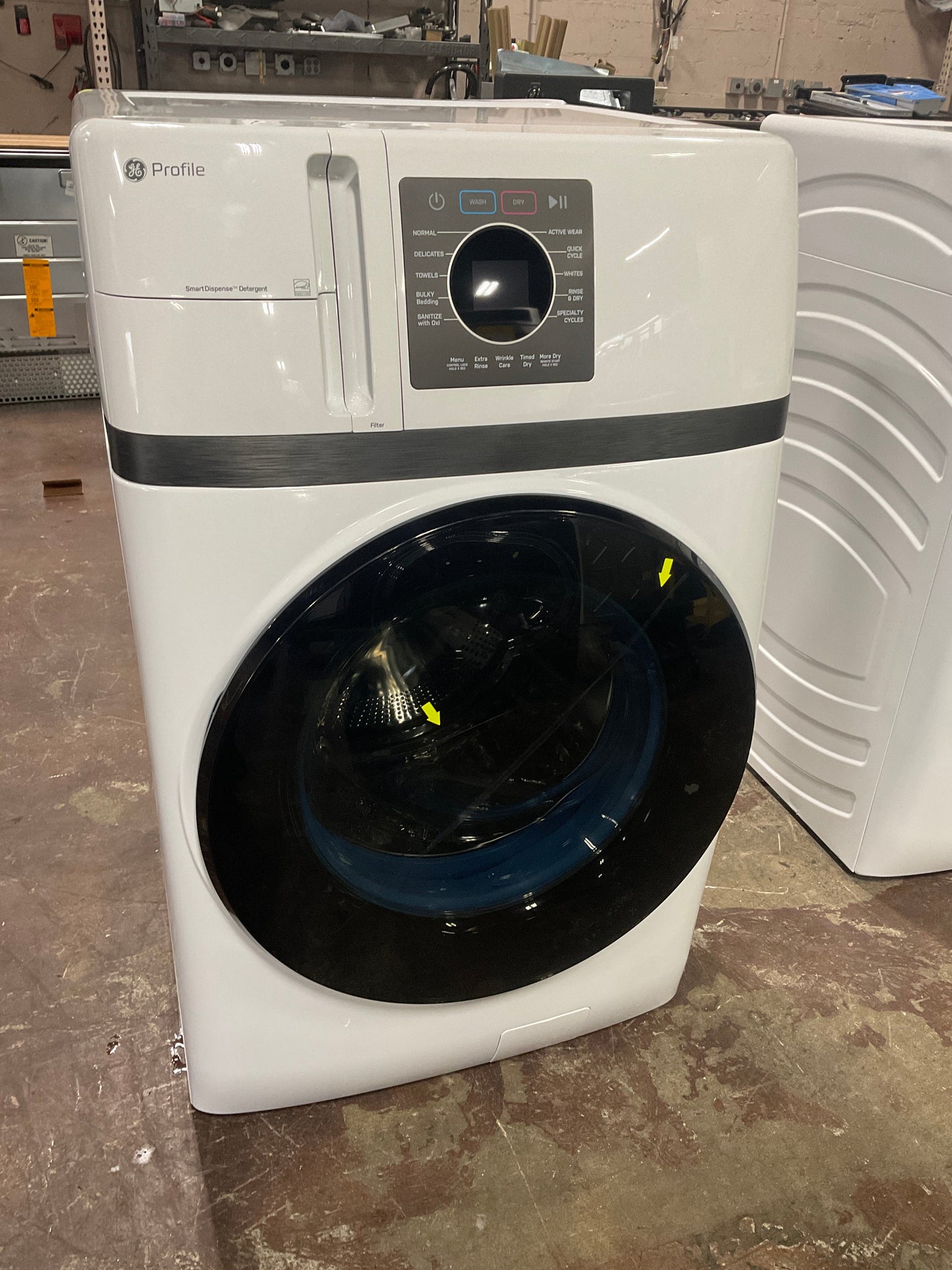GE Profile™ ENERGY STAR® 4.6 cu. ft. Capacity UltraFast Combo with Ventless Inverter Heat Pump Technology Washer/Dryer