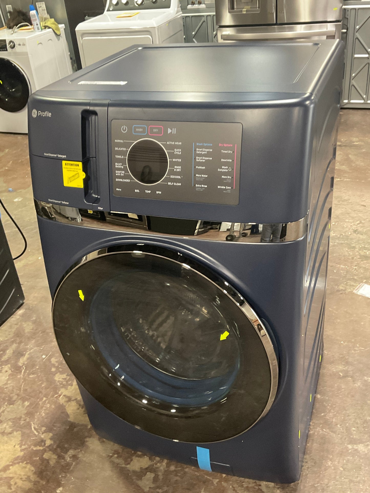 GE Profile™ ENERGY STAR® 4.8 cu. ft. Capacity UltraFast Combo with Ventless Inverter Heat Pump Technology Washer/Dryer