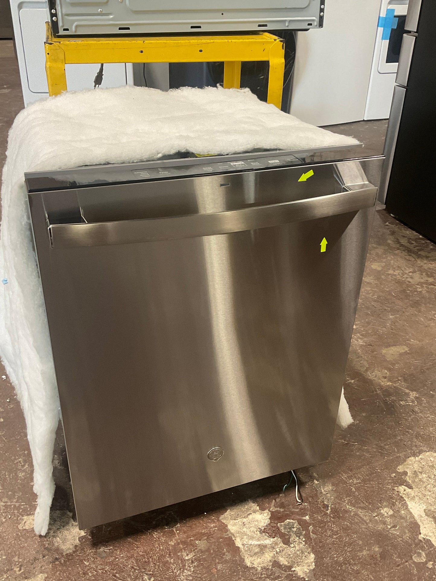 GE® ENERGY STAR® Top Control Hybrid Tub Dishwasher with Third Rack, Dry Boost & 50 dBA