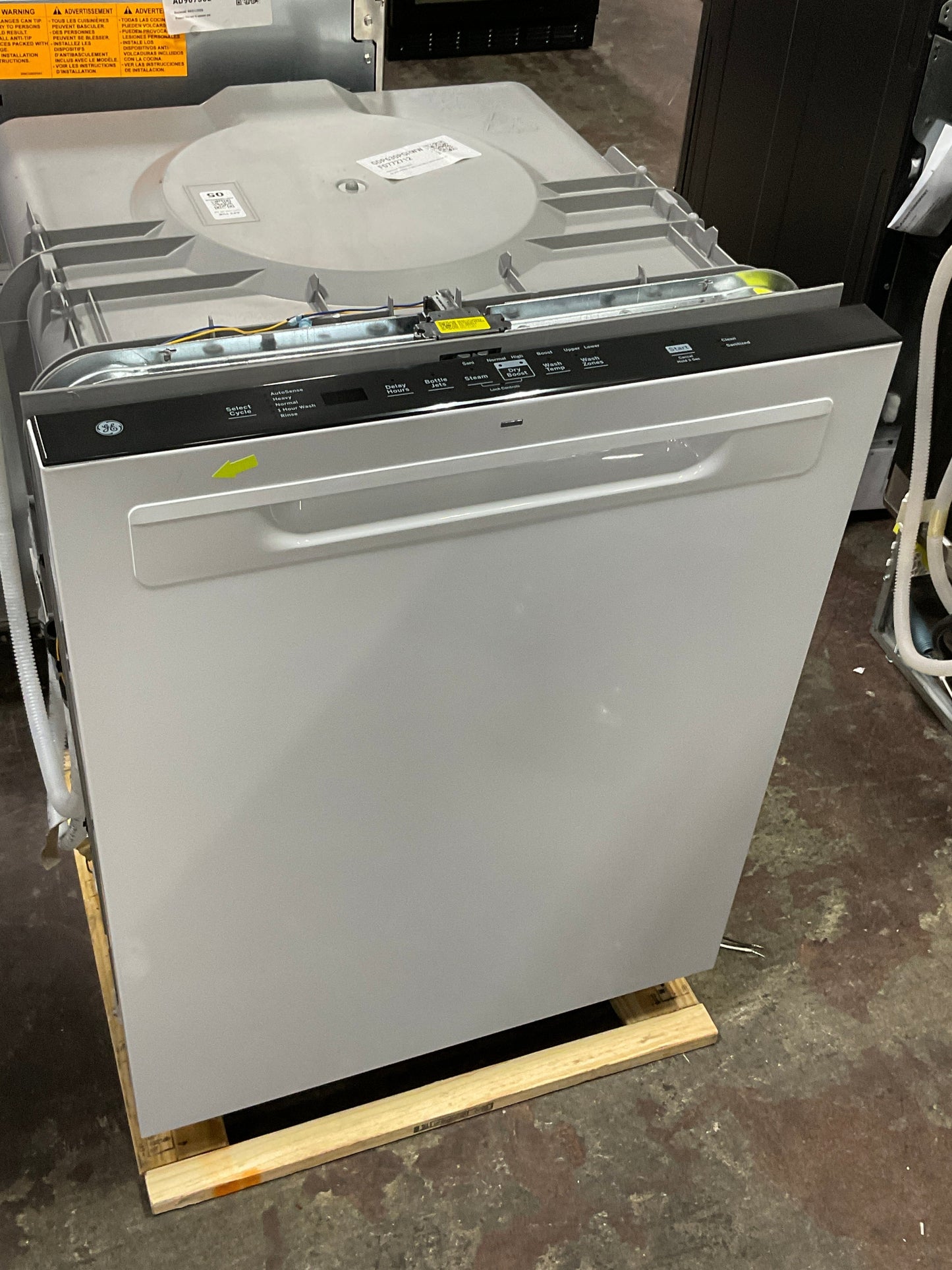 GE® ENERGY STAR® Top Control with Plastic Interior Dishwasher with Sanitize Cycle & Dry Boost