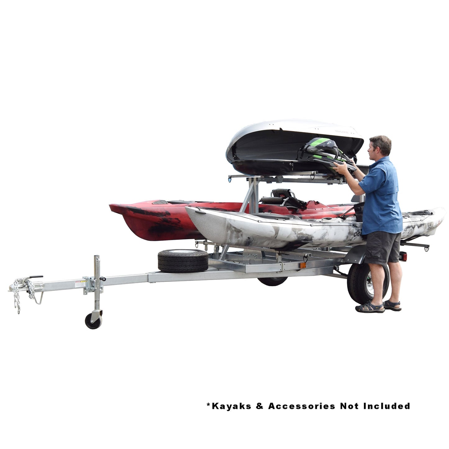 Malone MegaSport LowBed Kayak Trailer - MPG550-LB