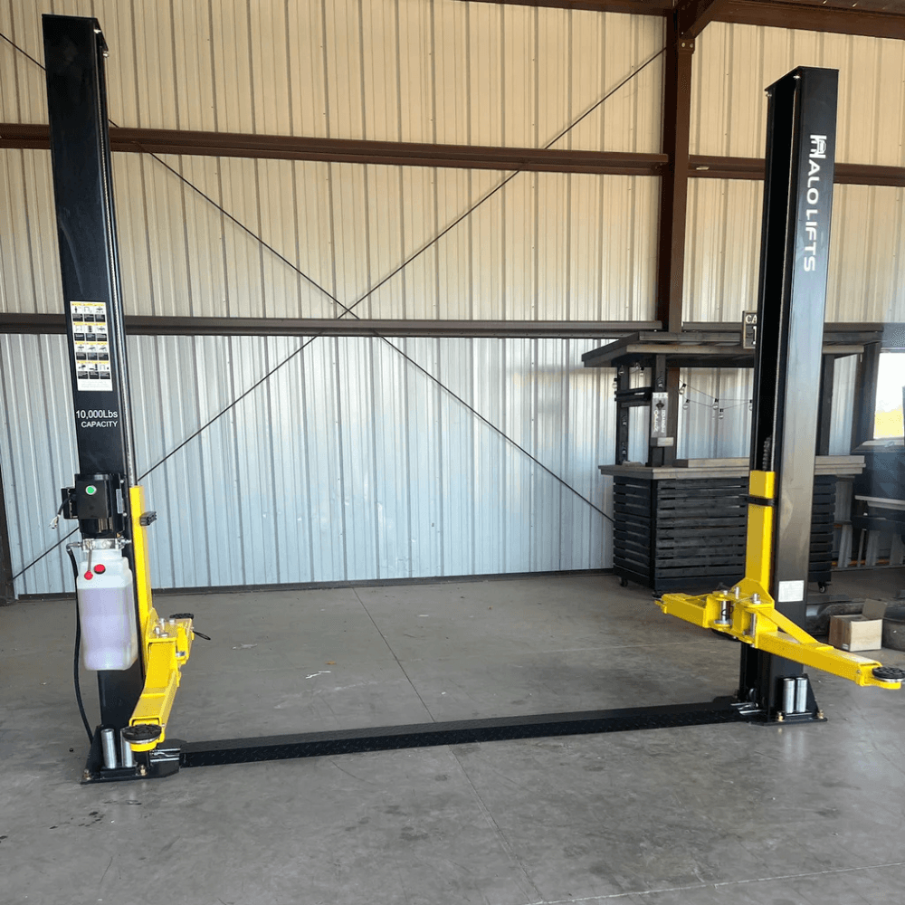 HALO LIFTS Base Plate 2 Post Car Lift – 10,000 LB Capacity