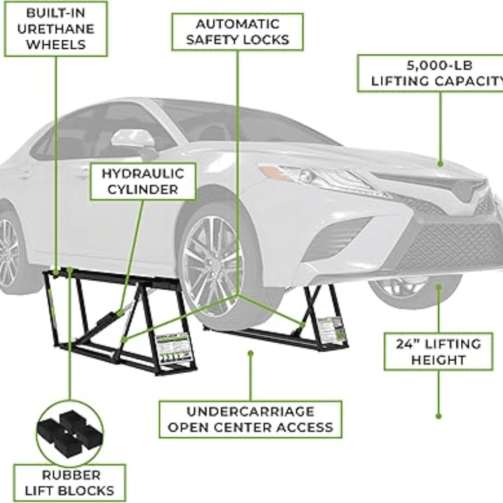 QuickJack 5000TL Portable Car Lift
