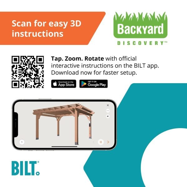 14×12 Beaumont Pergola