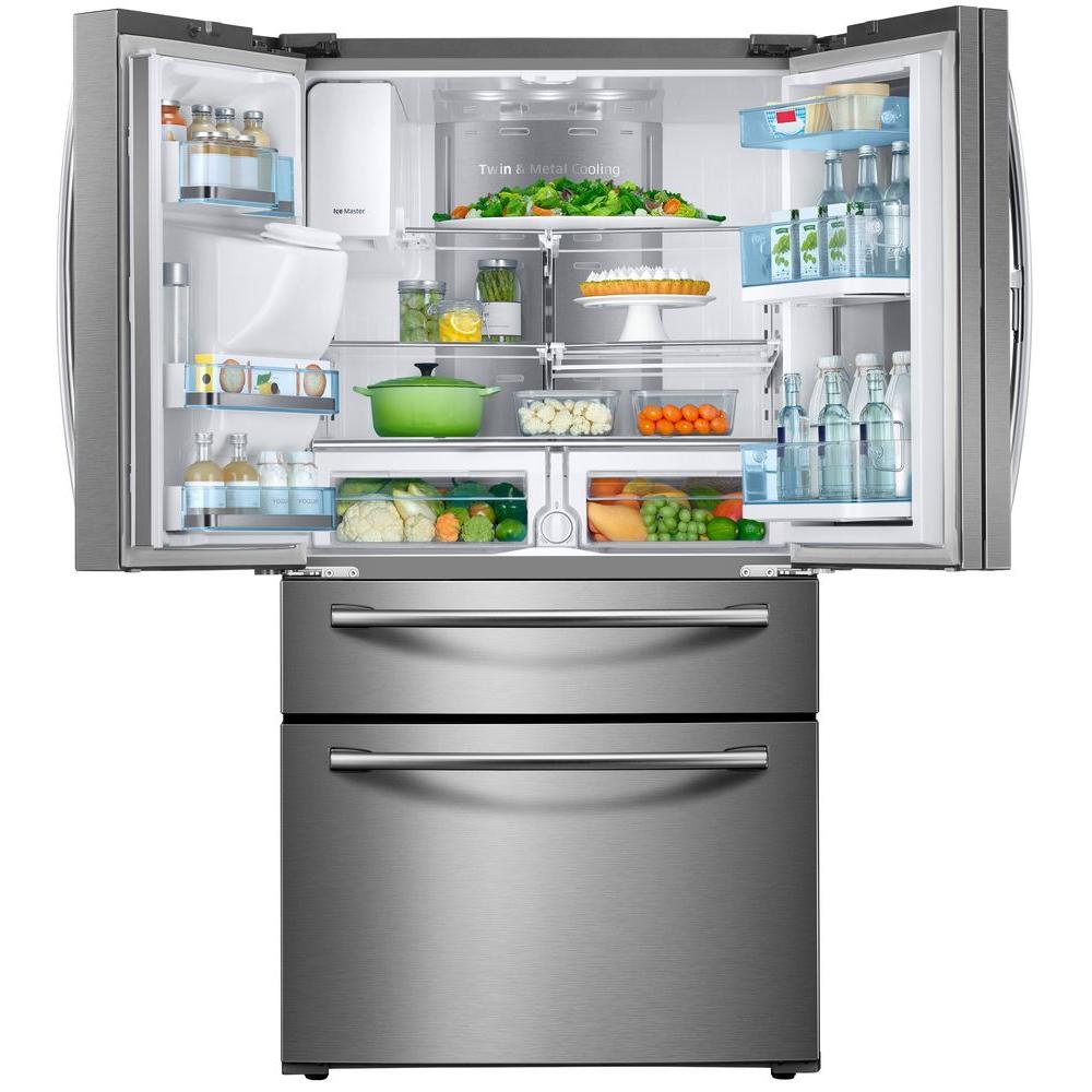 Samsung French Double Drawer Showcase Refrigerator