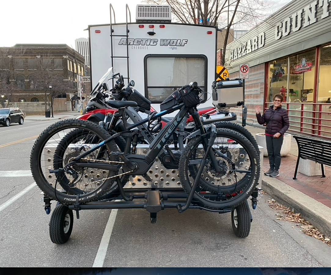 Swivelwheel-DW58  Golf Cart - Motorcycle Carrier / Hauler