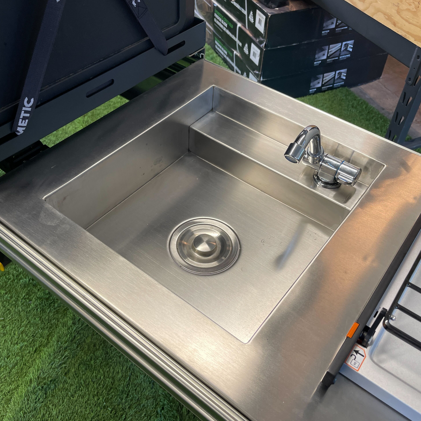 Full-Size Tongue Box Camp Kitchen (right side)