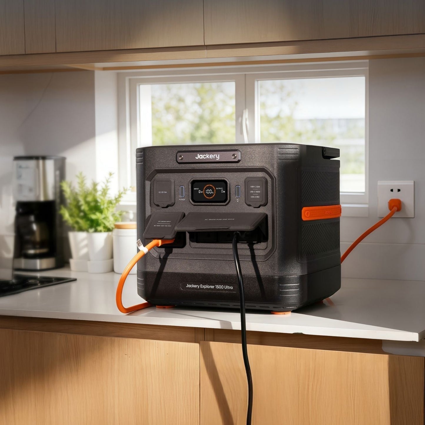 Jackery Explorer 1500 Ultra Portable Power Station | 1536Wh | 1800W | 800W Solar Input