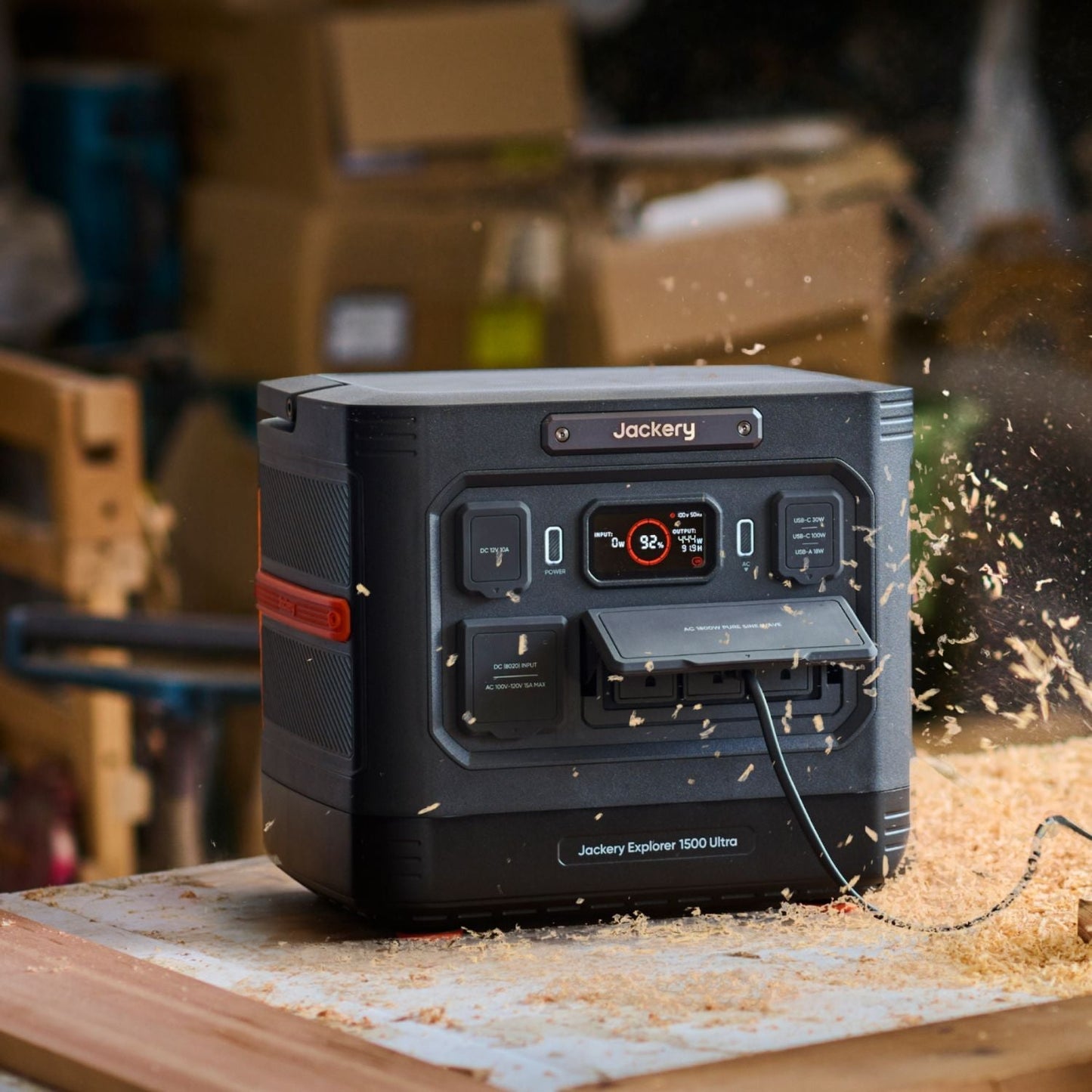 Jackery Explorer 1500 Ultra Portable Power Station | 1536Wh | 1800W | 800W Solar Input