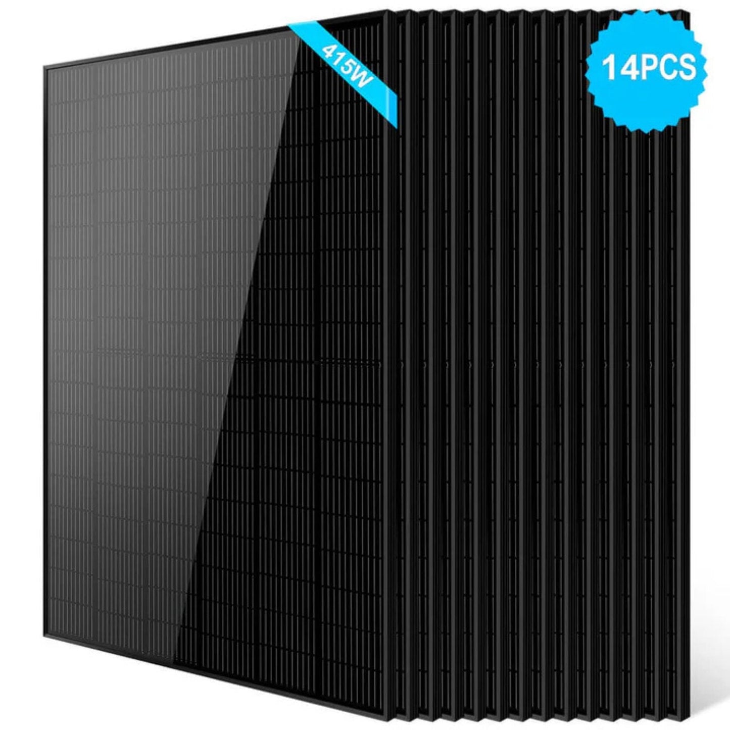 SunGold Power 415 Watt Monocrystalline Black Solar Panel