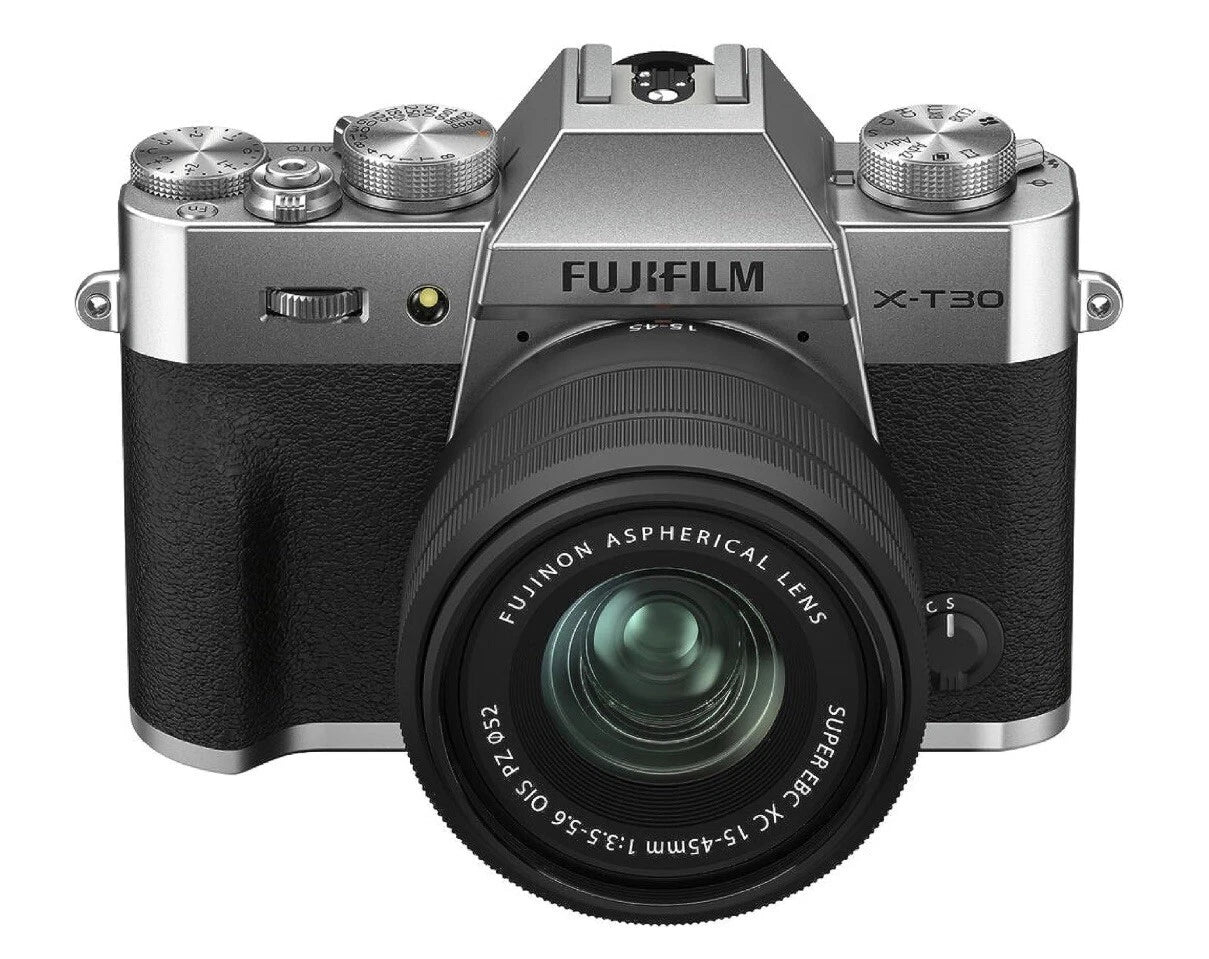 Fujifilm X-T30 II 26.1MP APS-C Mirrorless Camera with XC 15-45mm Lens Silver