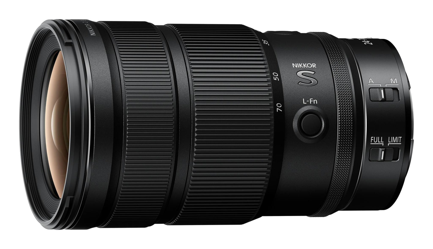 Nikon NIKKOR Z 24-70mm f/2.8 S II internal zoom professional lens