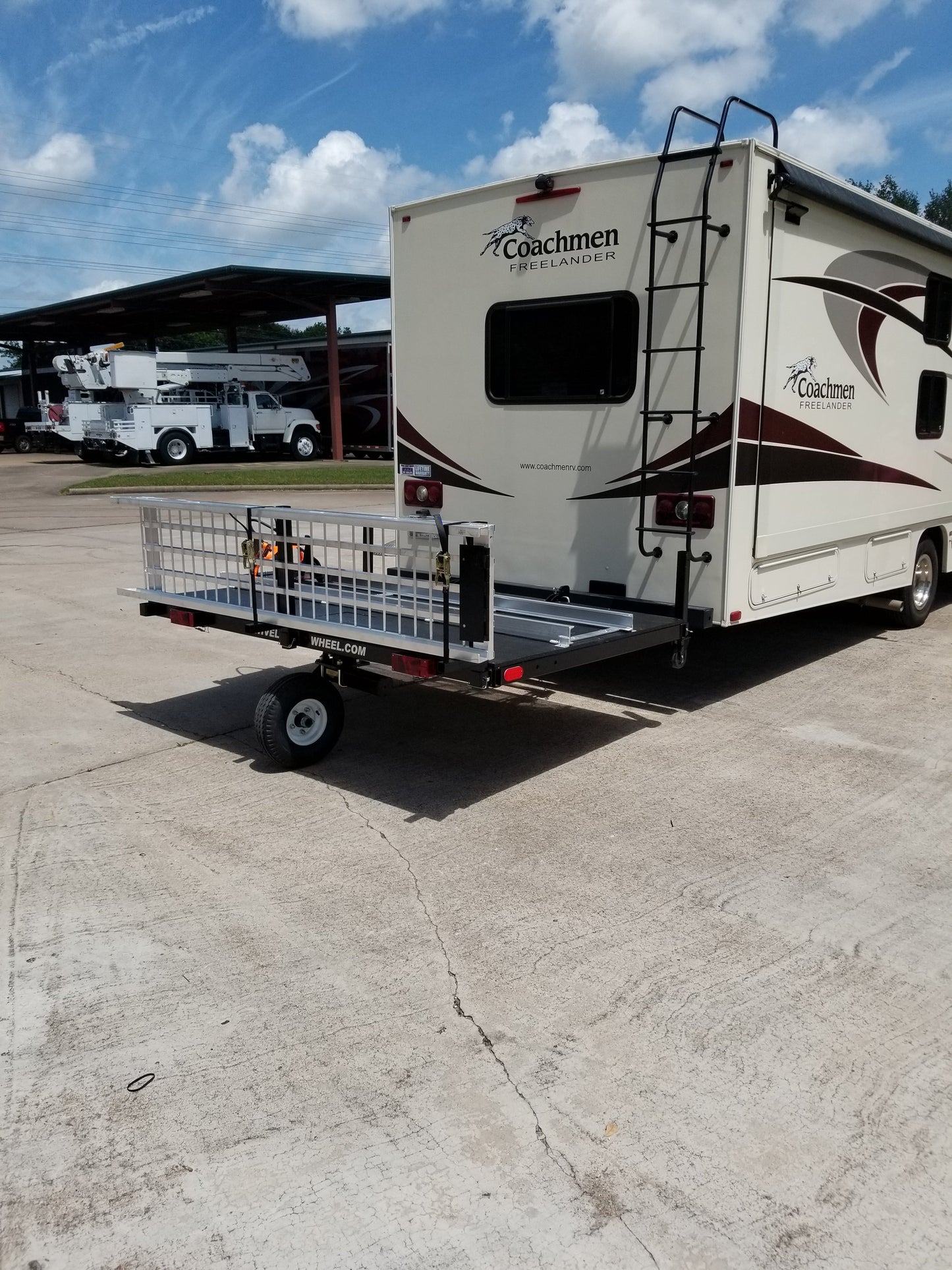 Power Ramp for Swivelwheel Systems