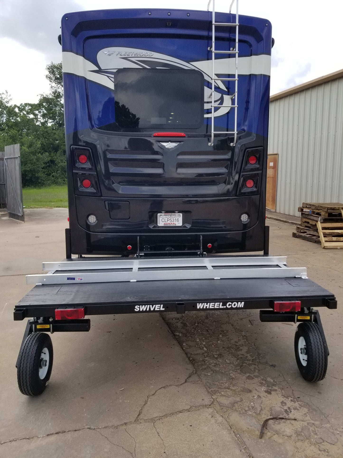 Swivelwheel-DW58  Golf Cart - Motorcycle Carrier / Hauler