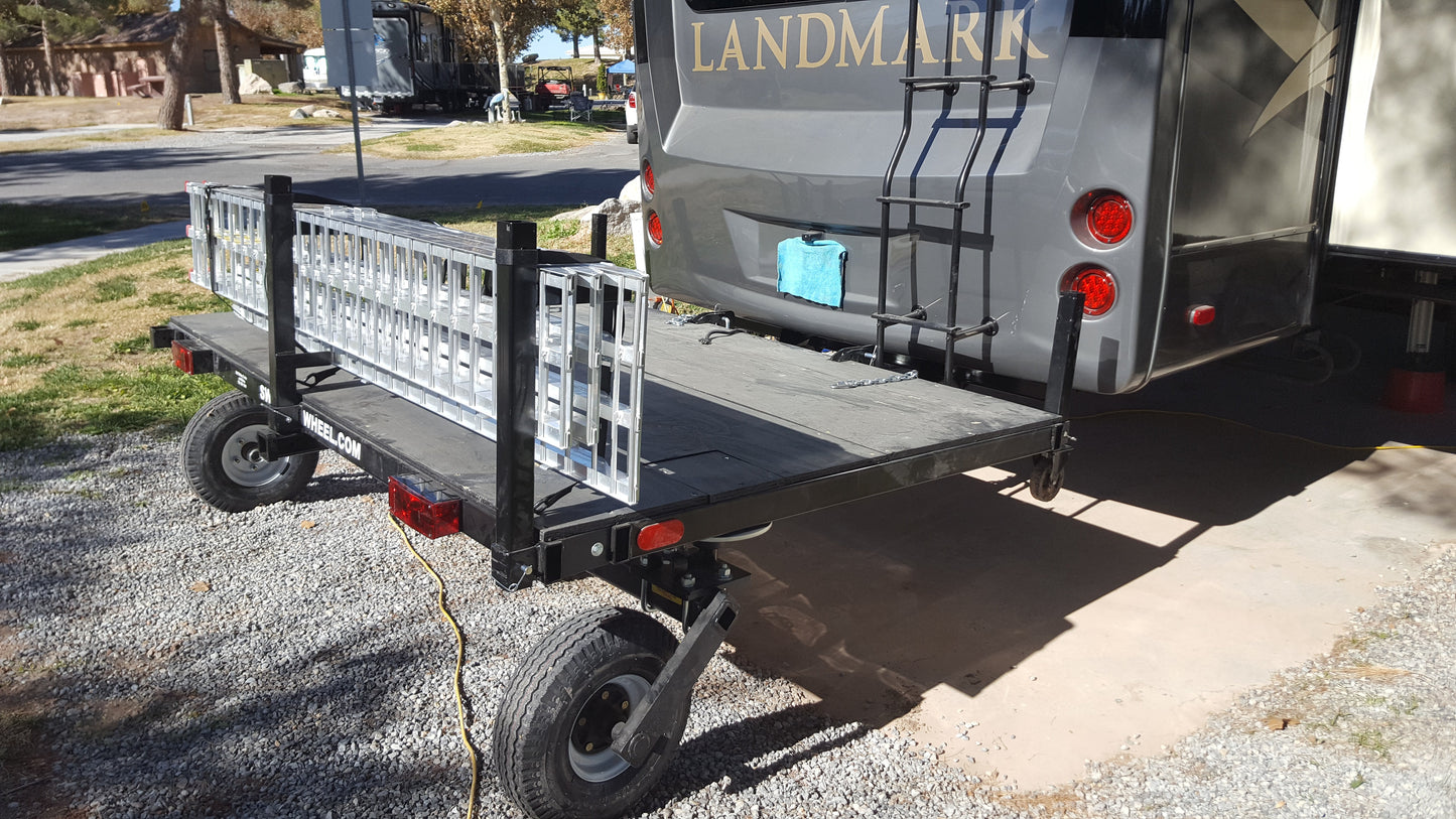 Swivelwheel-DW58  Golf Cart - Motorcycle Carrier / Hauler