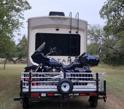 Swivelwheel-DW58  Golf Cart - Motorcycle Carrier / Hauler