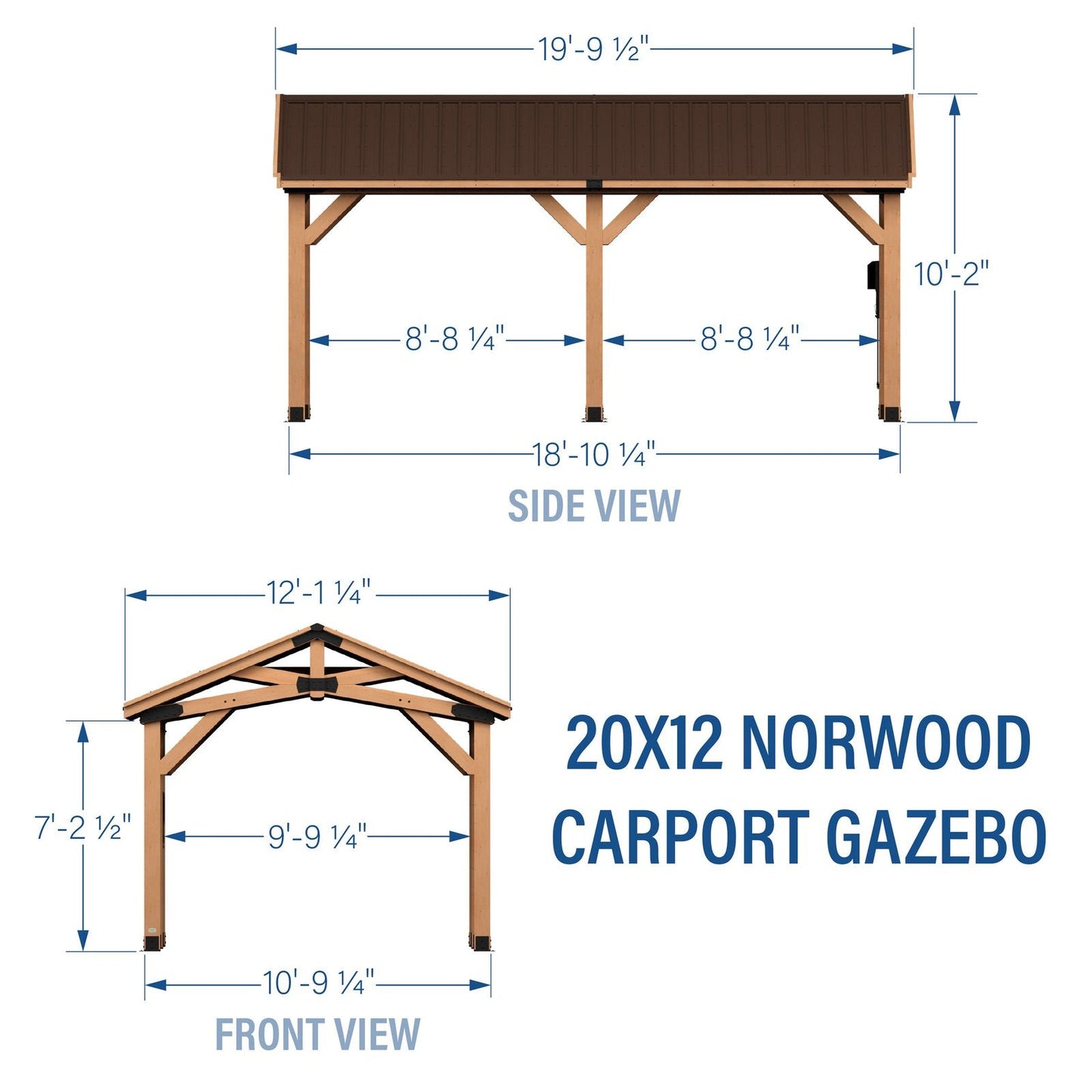 Norwood Carport/Gazebo 20x12
