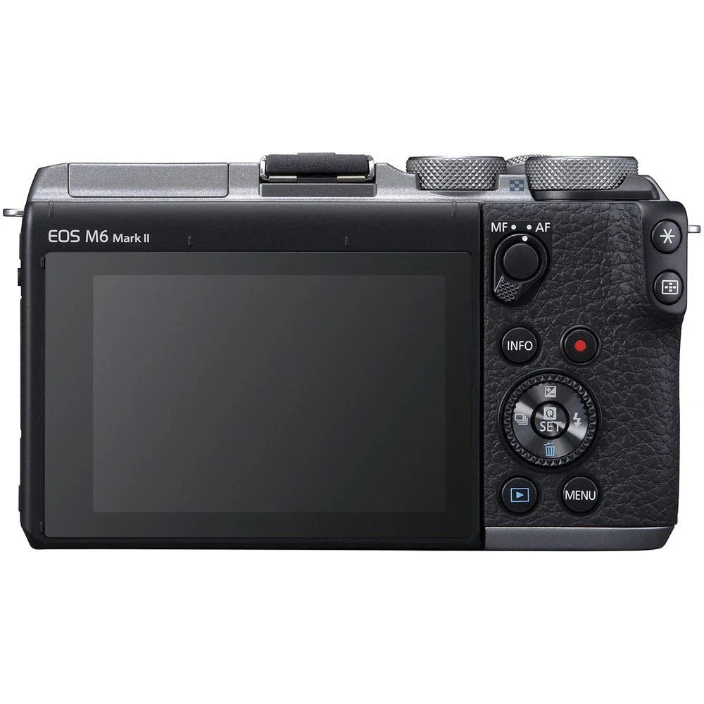 Canon EOS M6 Mark II 32.5MP APS-C Mirrorless Camera Body Silver