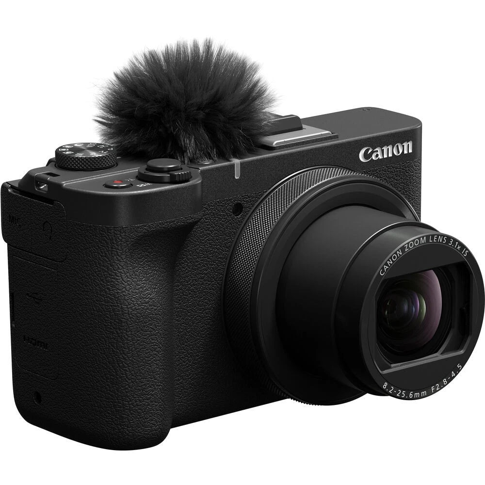 Canon PowerShot V1 22.3MP 4K Compact Digital Camera Black