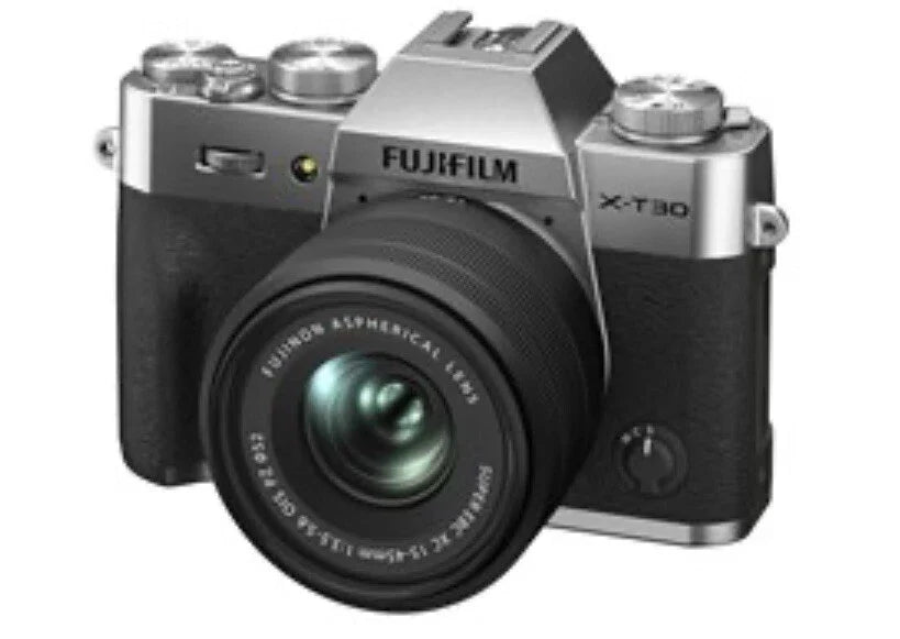 Fujifilm X-T30 II 26.1MP APS-C Mirrorless Camera with XC 15-45mm Lens Silver