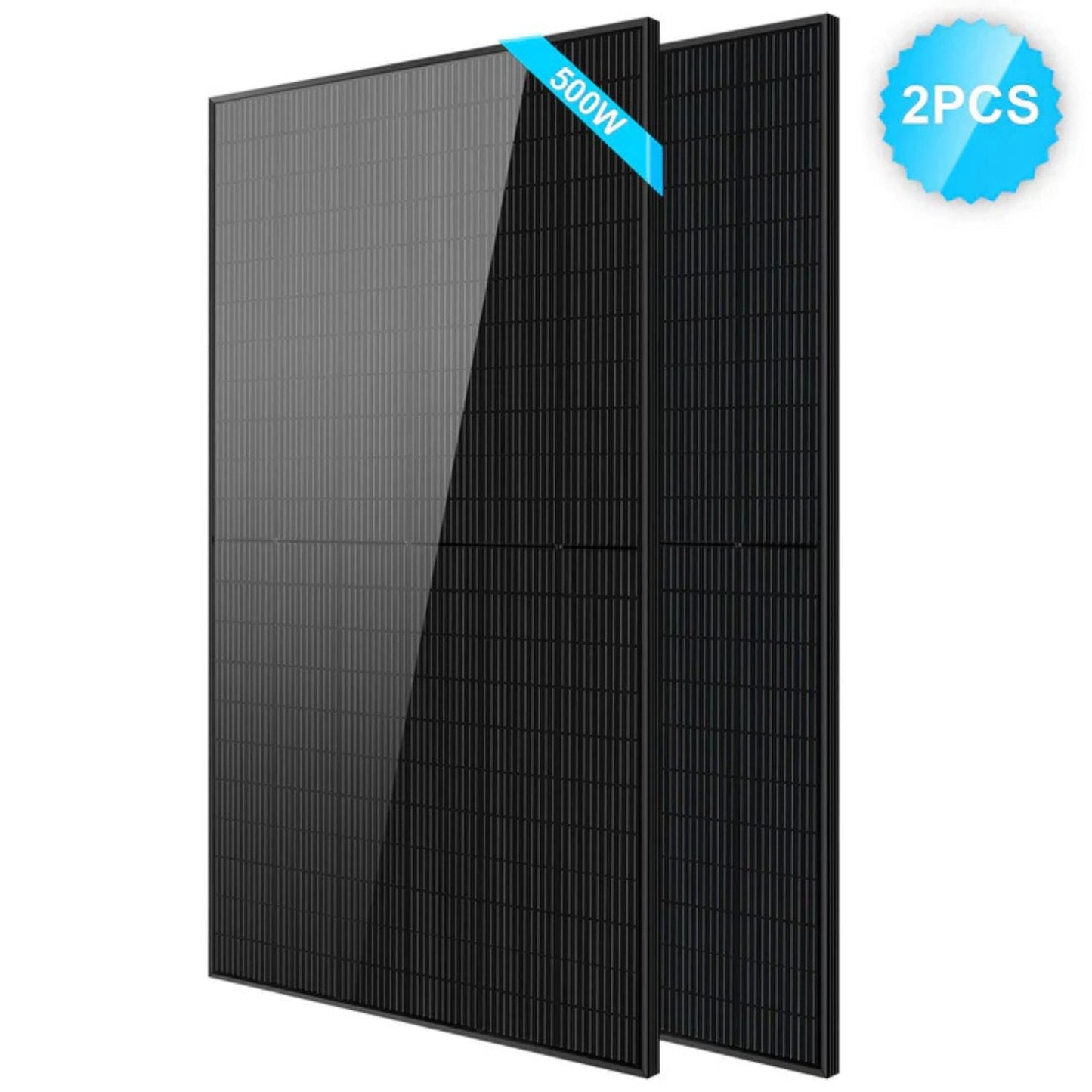 SunGold Power 500 Watt Monocrystalline Black PERC Solar Panel