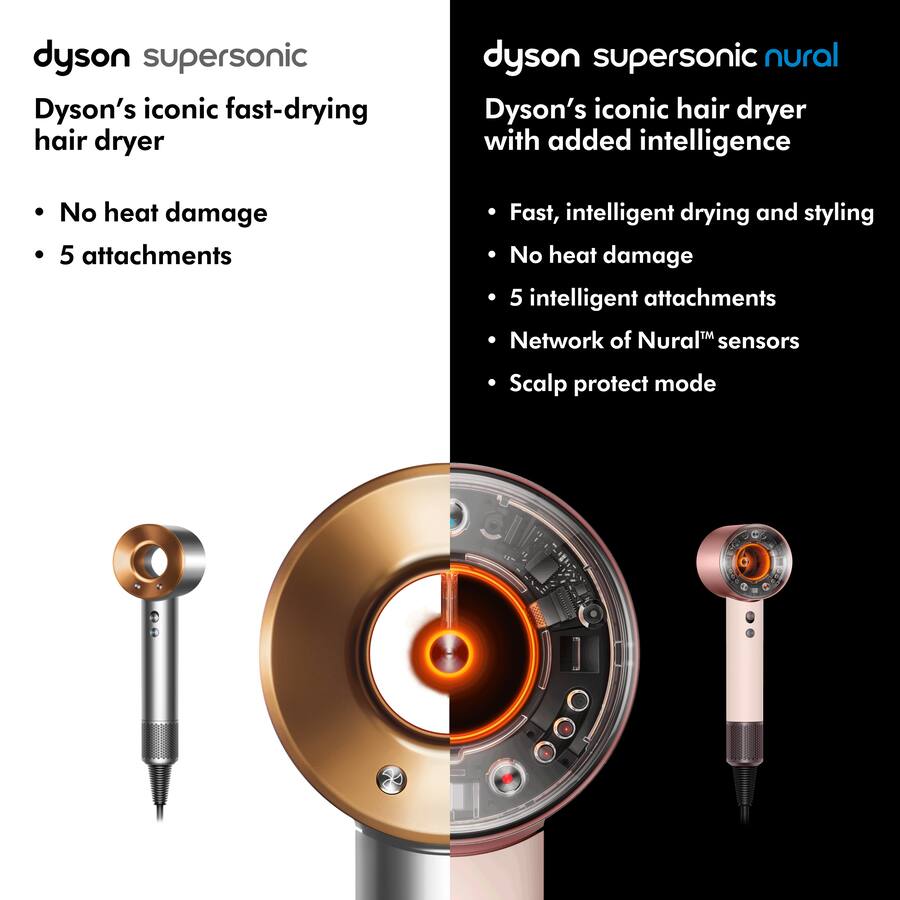 Dyson Supersonic Nural Hair Dryer - Ceramic Pink/Rose Gold