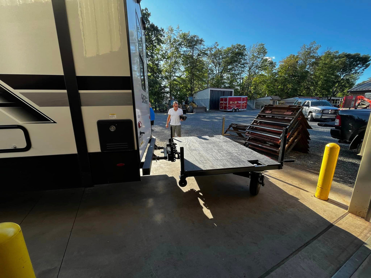 Swivelwheel-DW58  Golf Cart - Motorcycle Carrier / Hauler
