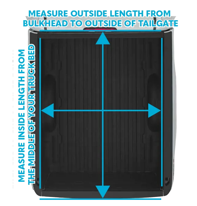 Flated Mid - Rise Air-Topper Inflatable Truck Topper
