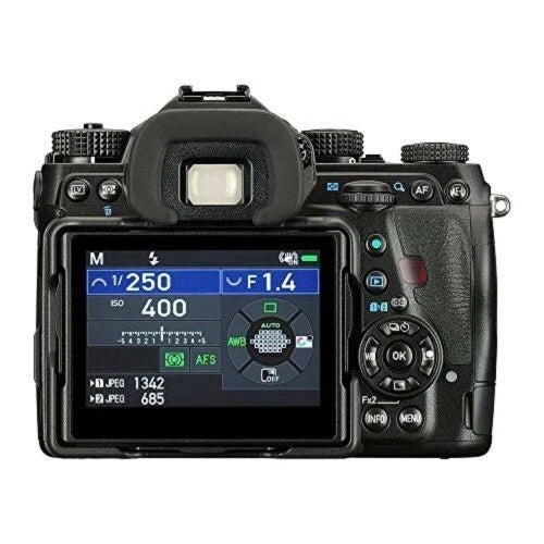 PENTAX K-1 Mark II 36.4MP Full-Frame DSLR Camera Body Black