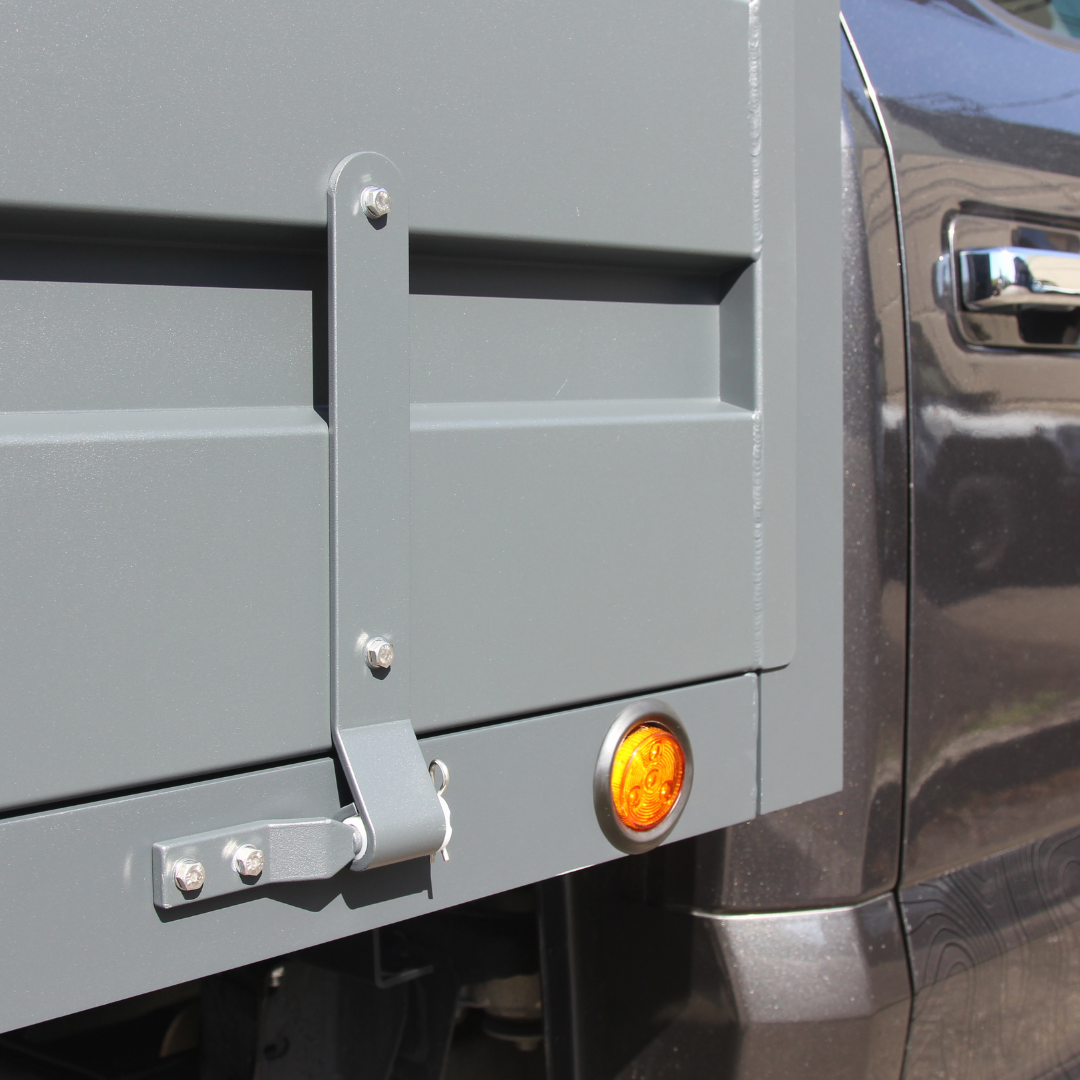 Mid-Size Regular Flatbed Truck Body - with Short Headache Rack