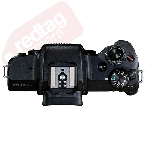 Canon EOS M50 Mark II Mirrorless Digital Camera Body Black