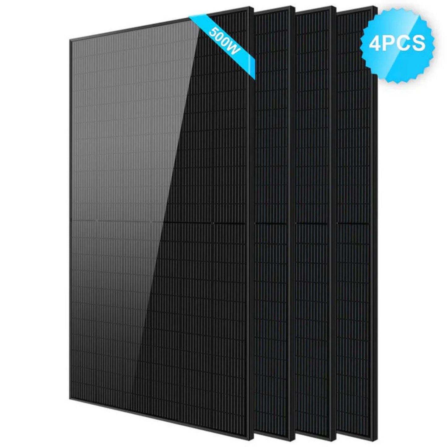 SunGold Power 500 Watt Monocrystalline Black PERC Solar Panel