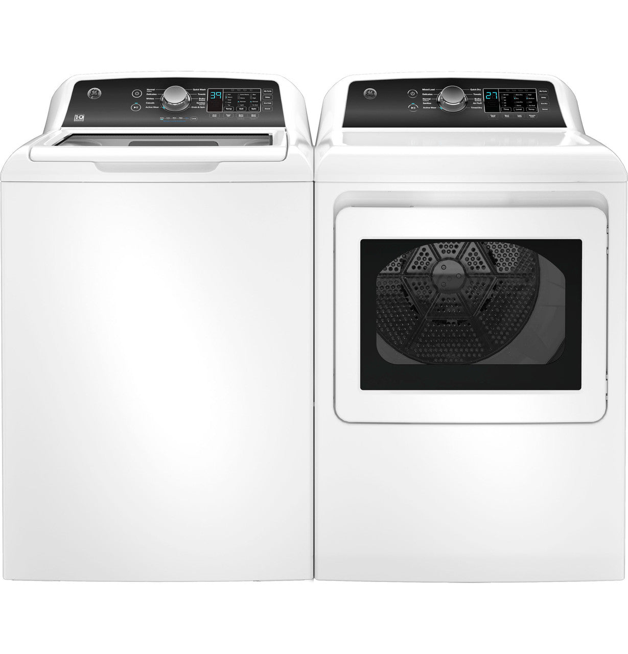 GE® 7.4 cu. ft. Capacity Gas Dryer with Up To 120 ft. Venting and Sensor Dry
