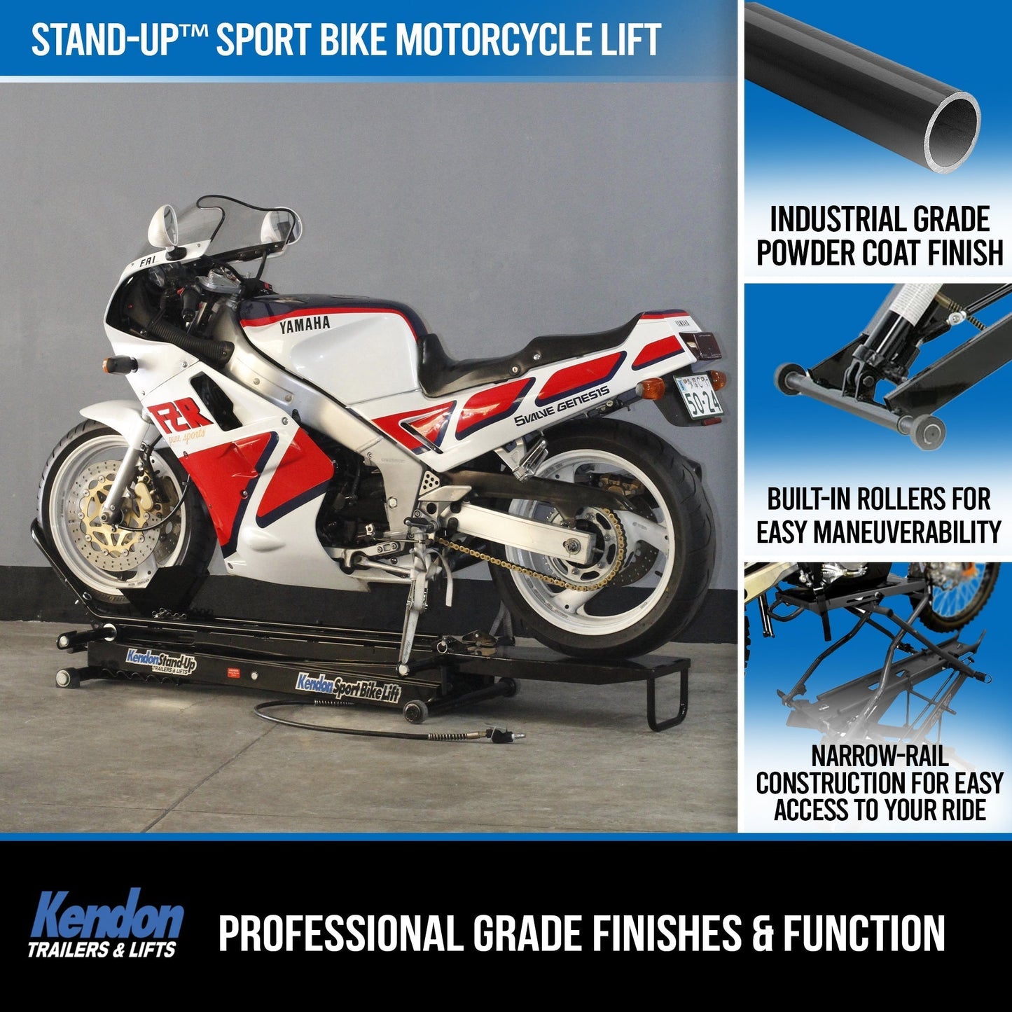 Factory Blemish Model [REFURBISHED/BLEMISHED] Stand-Up™ Sport Bike/Dirt Bike Motorcycle Lift