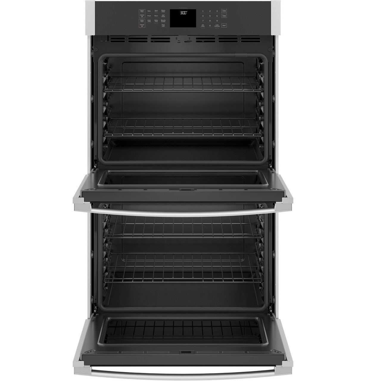 GE® 30" Smart Built-In Self-Clean Double Wall Oven