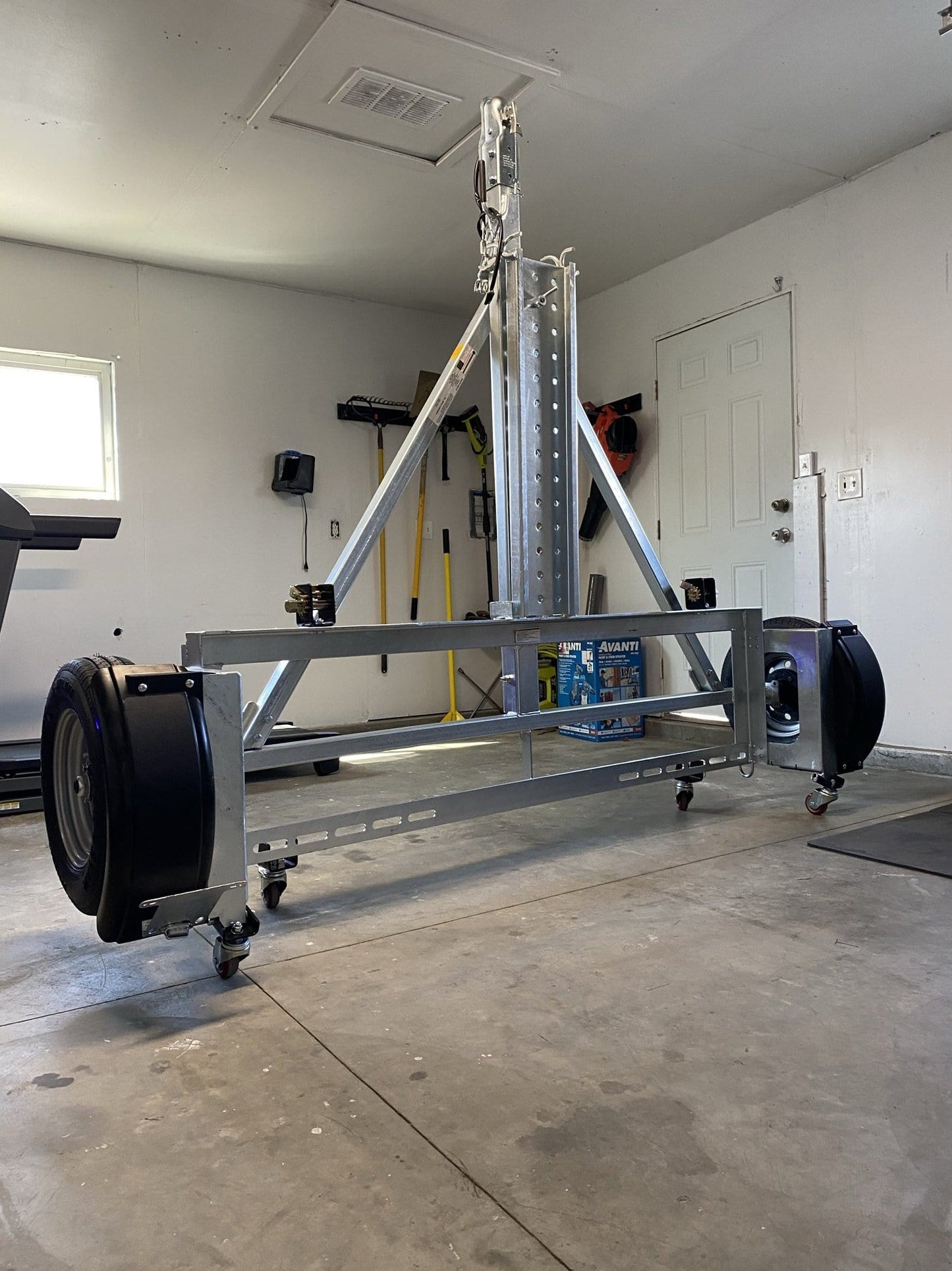 Galvanized Stand Up EZ Haul Idler