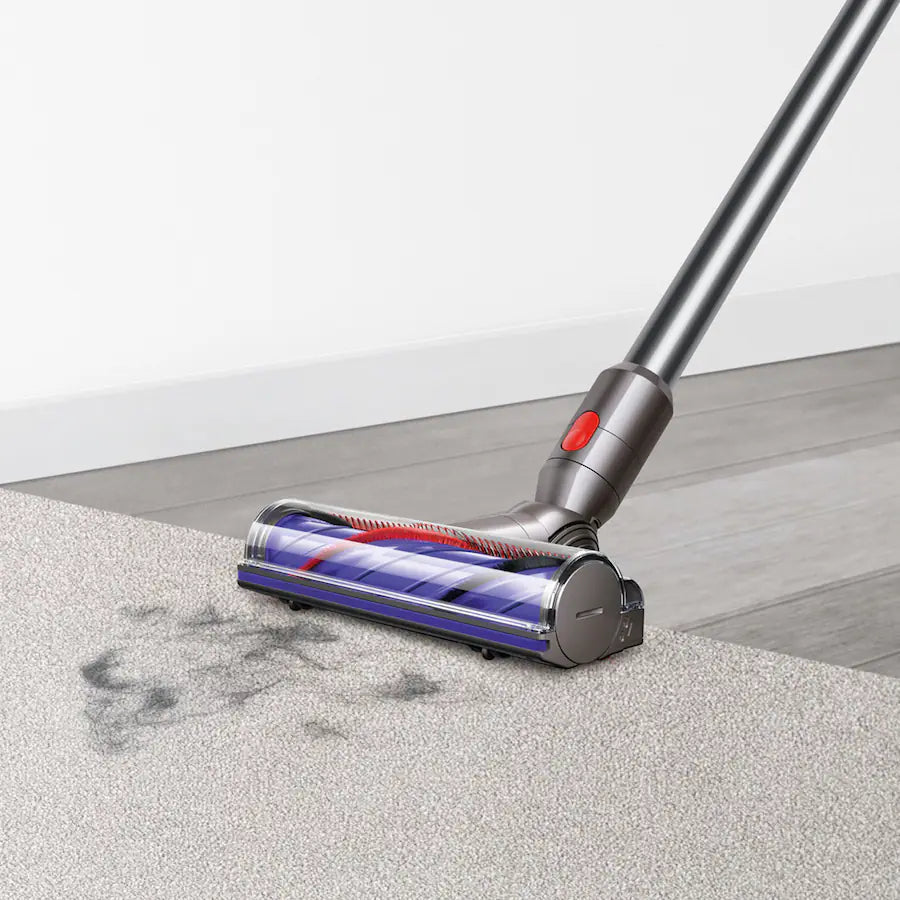 Dyson V8 Cordless Vacuum with 6 Accessories - Silver/Nickel