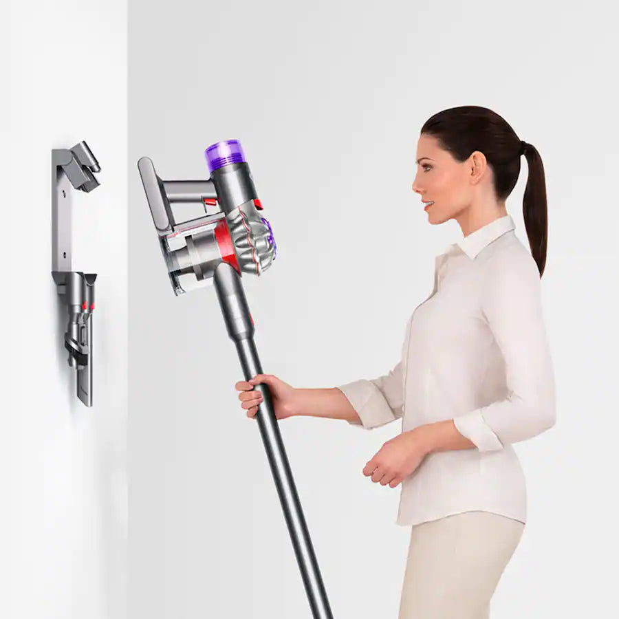 Dyson V8 Cordless Vacuum with 6 Accessories - Silver/Nickel
