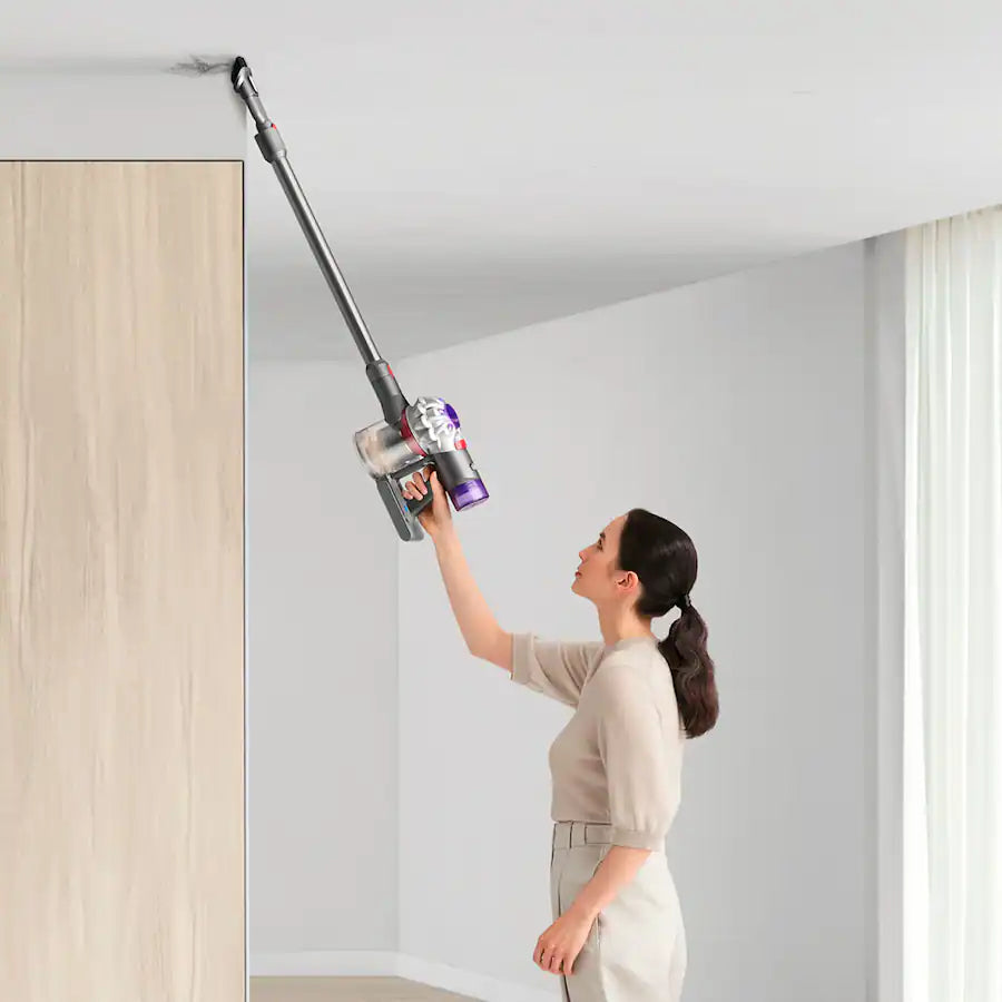 Dyson V8 Cordless Vacuum with 6 Accessories - Silver/Nickel